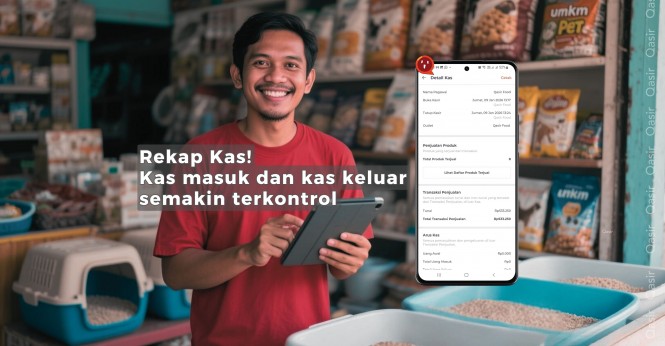 Rekap Kas Qasir: Cara Mudah Mengelola Kas Masuk dan Kas Keluar Usaha