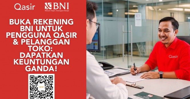Buka Rekening BNI untuk Pengguna Qasir & Pelanggan Toko: Dapatkan Keuntungan Ganda!