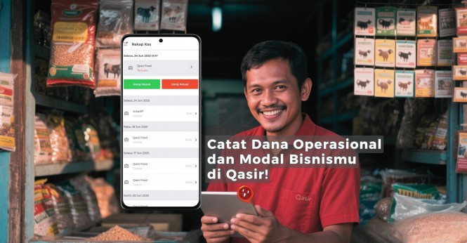 Kelola Kas Masuk dan Kas Keluar Bisnis Lebih Rapi dengan Qasir